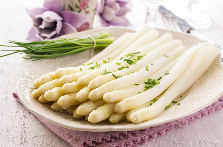 white asparagus spring vegetable recipes