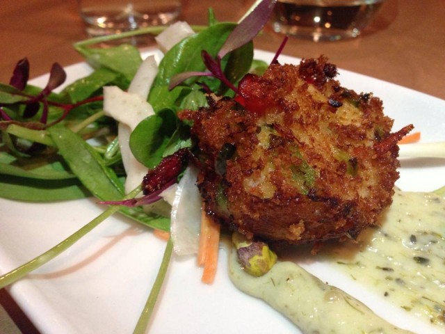 Smokey Lump Crab Cake - Terre a Terre
