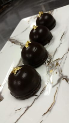 The Vintage Cake Peanut Butter & Jelly Mousse Domes