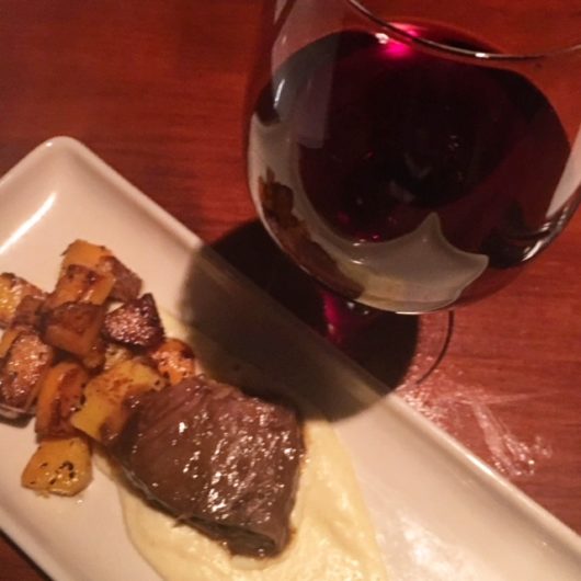 Braised short rib with polenta and roasted butternut squash, Salt Creek Grille – Rumson, Jersey Bites, Danielle Zilg