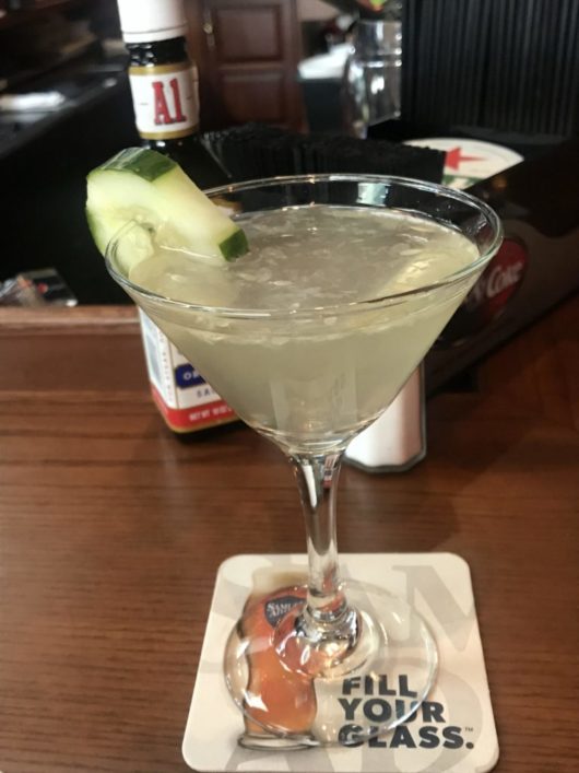 A Lady Walks into a Bar, Gabrielle Garofalo, Jersey Bites, Four Winds, cucumber cocktail