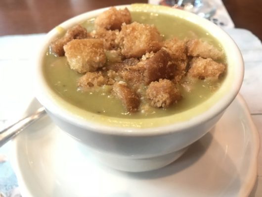 A Lady Walks into a Bar, Gabrielle Garofalo, Jersey Bites, Four Winds, split pea soup